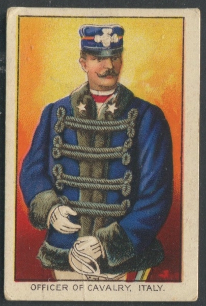 Officer of Cavalry Italy